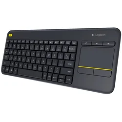 LOGITECH K400 Plus Wireless Touch Keyboard - BLACK - US INTL