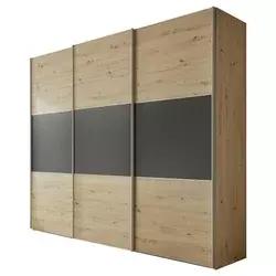 Ormar Sa Kliznim Vratima Includo 280/222/68 cm antracit, hrast artisan