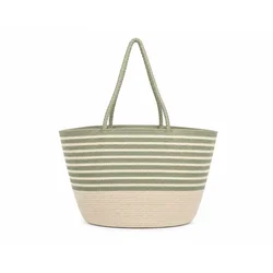 Plažna torba Ls Collection - zelena, Dublin