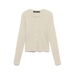 VERO MODA Pletena jopa VMWONDER  bež