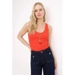 Trendyol Milla Ženska majica TWOSS26AL00021, Crvena