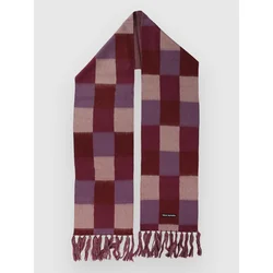 Blue Tomato Fluffy Scarf pink check