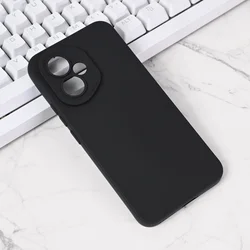 Silikonska maska za Honor 400 Pro Camera, Crna