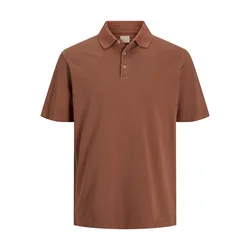 JACK & JONES Majica rjasto rjava