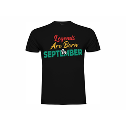 Majica Legends are born in September