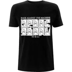 Rage Against The Machine Post No Bills Black L Majica