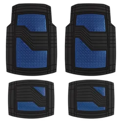 Sumex Univerzalne gumene patosnice Premium, 4 komada, Crno-plave