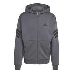 Adidas Muški duks sa rajsferšlusom M Fi 3S Fz KD5232, Sivi