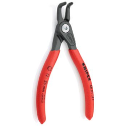 Precizna kriva Knipex zeger klešta za unutrašnje sigurnosne prstenove 130mm - od 90° (48 21 J11)