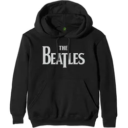 The Beatles Drop T Logo Black XL Kapuco