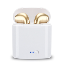 Bluetooth slušalice Airpods i7s TWS HQ zlatne