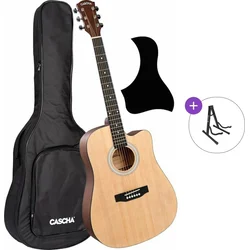 Cascha CGA110 Basic SET Natural Akustična kitara