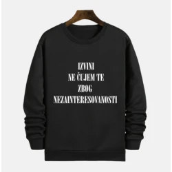 MAFIMI Duks Izvini ne čujem te zbog nezainteresovanosti, Crni