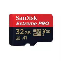 SanDisk SDHC 32GB Micro Extreme Pro 100MB/s C10 V30 U3+SD Adap.