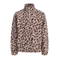 JACK & JONES Pulover JORSEBASTIAN čokolada/kaki