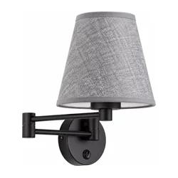 BRILAGI - Zidna lampa NUBILA 1xE27/15W/230V siva/crna