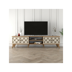 Hanah Home TV komoda - orah, krem