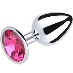 Metal plug pink S