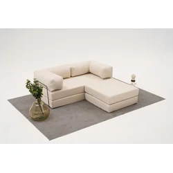 Atelier del Sofa Ugaona garnitura Comfort Mini, 190x95x75 cm, Krem