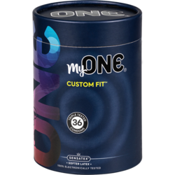 MyOne Maxi-Pack: Custom Fit, size 53C, 36 condoms