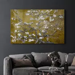Wallity Dekorativna slika na kaljenom staklu, 46x72cm, Šarena