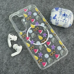 Maskica za Samsung S25 FE/S731B Mag Case Nanobit Print Sunny Paradise