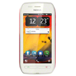 NOKIA mobilni telefon 603 bela roza