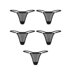 Obsessive Violami 5-pack Thong Black L/XL