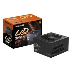 Gigabyte PSU, 750 W GM PG5 V2, 750 W Gold, ATX 3.1, crna