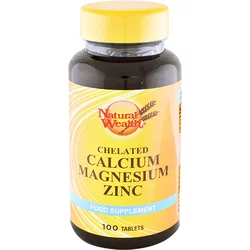 Natural Wealth Kalcijum magnezijum cink 100 tableta