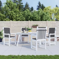 Den Blazine za vrtne stole 4 kosi antracitne 100x50x3 cm