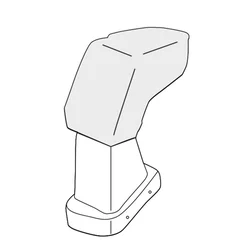 Armrest Renault Zoe 2017-2019 (adapter only)