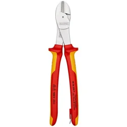 Knipex izolovane dijagonalne sečice sa dodatkom za kačenje 250mm 1000V VDE - hromirane (74 06 250 T BK)