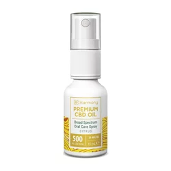 Harmony CBD olje v spreju 500 mg 15 ml Citrus