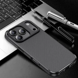 Maska Carbon Defender za iPhone 17 Pro Max/ 18 Pro Max crna