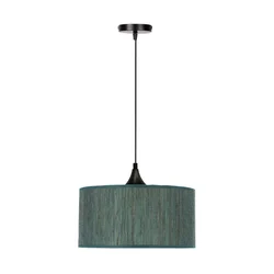 Luster na sajli PATTI 1xE27/60W/230V, prečnik 30 cm, u zelenoj boji