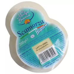 la Malga Bianca Scamorza Bianca Meki punomasni dimljeni sir 200 g