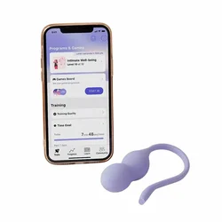 Perifit Care+ Dynamic Pelvic Floor Trainer Lilac - Smart App-Controlled System 4642011