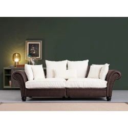 Atelier del Sofa Trosed Lawrence Lounge, 275x110x76 cm, Braon-beli