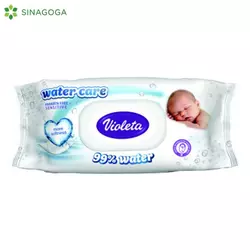 VLAZNE MARAMICE VIOLETA WATER CARE 56/1 (12) DELTA DMD