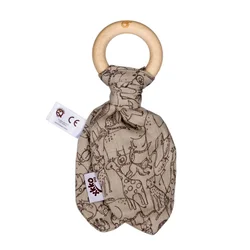 XKKO BMB Safari - Leaf Teether - Atmosphere