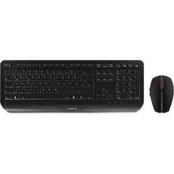 Cherry CHERRY GENTIX Desktop bežično tipkovnica-miška set - črn