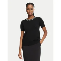 Rinascimento Bluza CFM0012301003 Črna Regular Fit
