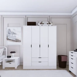 Hanah Home Garderober Duru 4 Door 1600-017, 140x182x45 cm, Beli