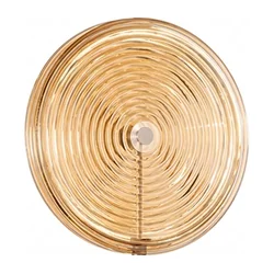 Ondaluce - Zamenski abažur za podnu lampu JOKEY, O 40 cm, zadimljeno bež