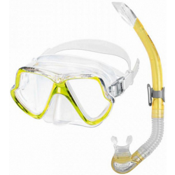 Mares Set Mask Wahoo + snorkel - Yellow