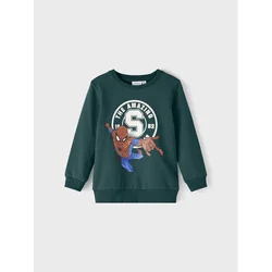 NAME IT Jopa SPIDER-MAN 13210737 Zelena Regular Fit