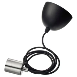 SKAFTET Set kablova, tekstil niklovano, 1.4 m
