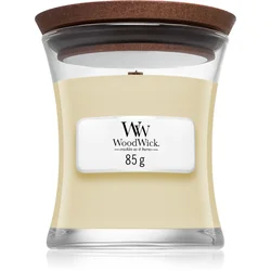 Woodwick White Teak 85 g dišeča svečka