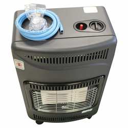 Plinska peč 4,2 kW, cev in regulator